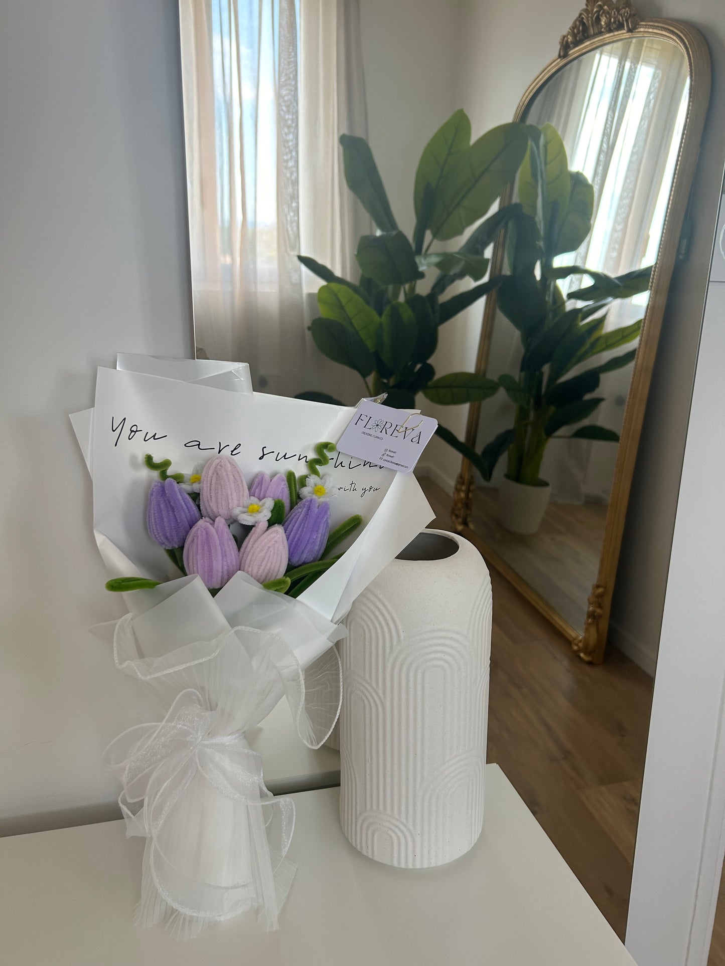 Bouquet de six Tulipes