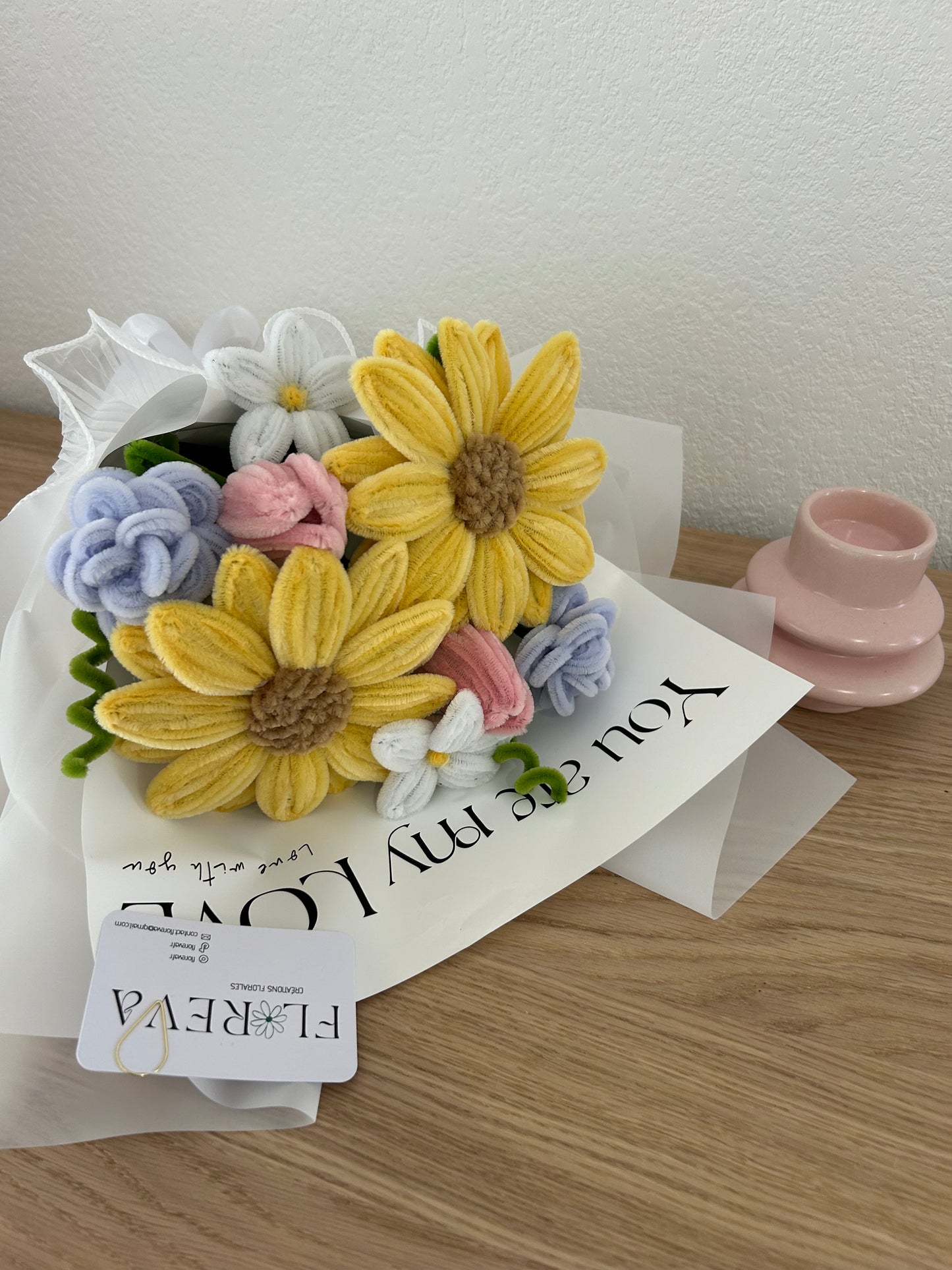 Bouquet spécial pastel