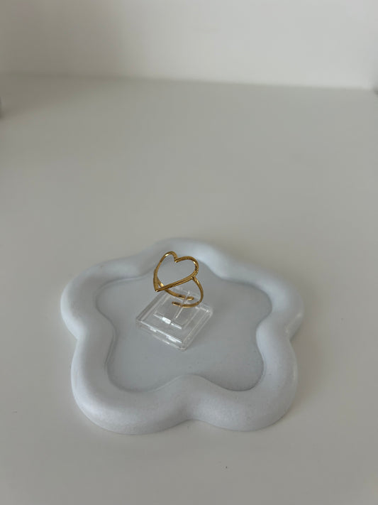 Bague coeur
