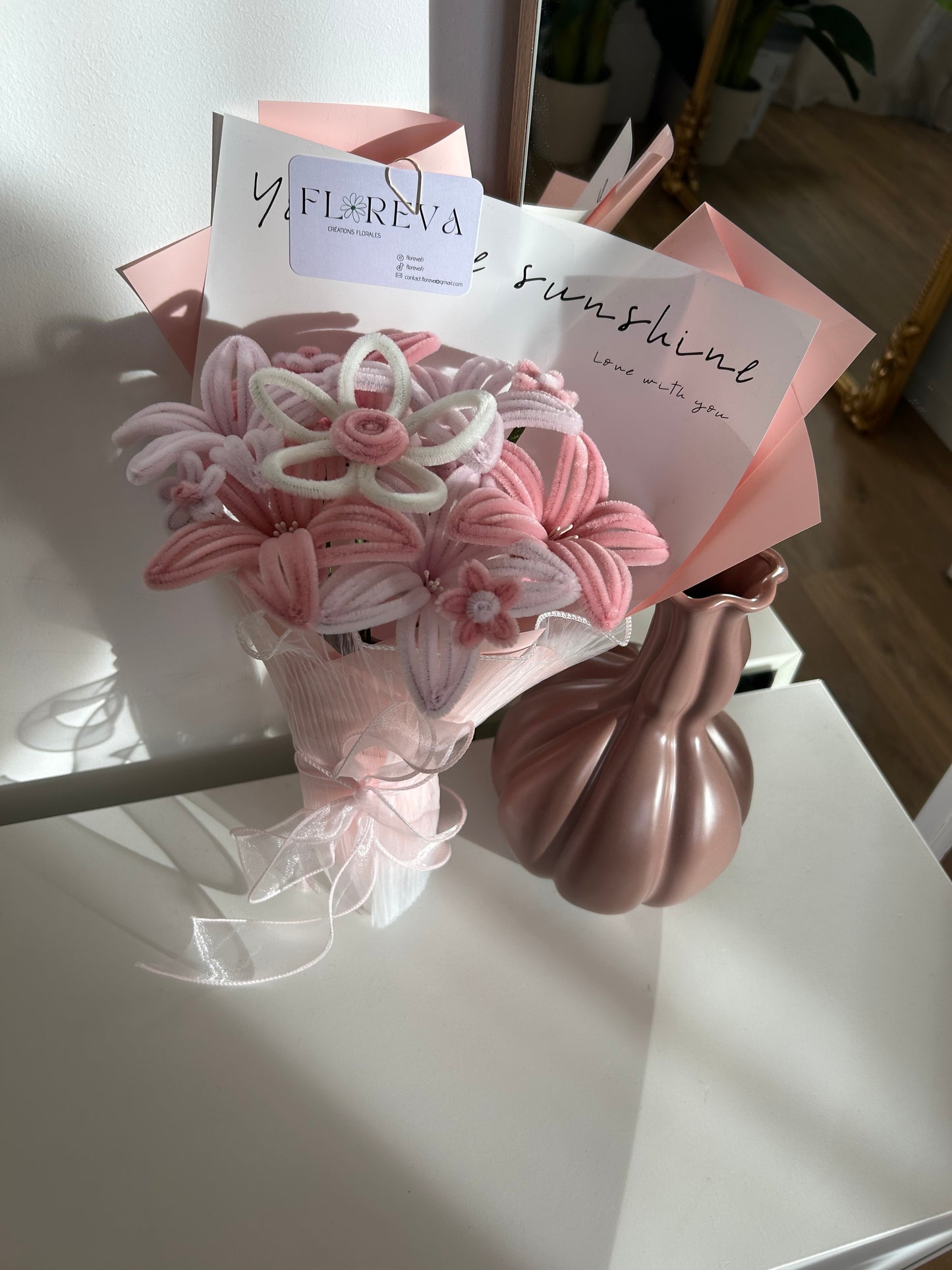 Grand bouquet fleurs de lys