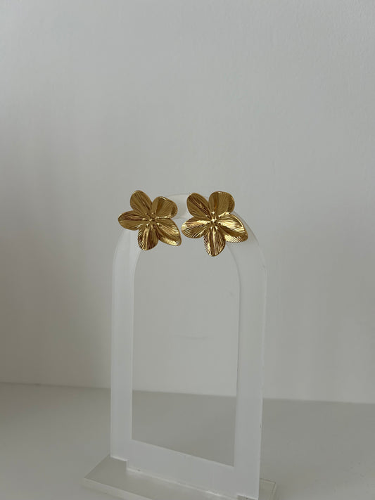 Boucles d’oreilles fleurs