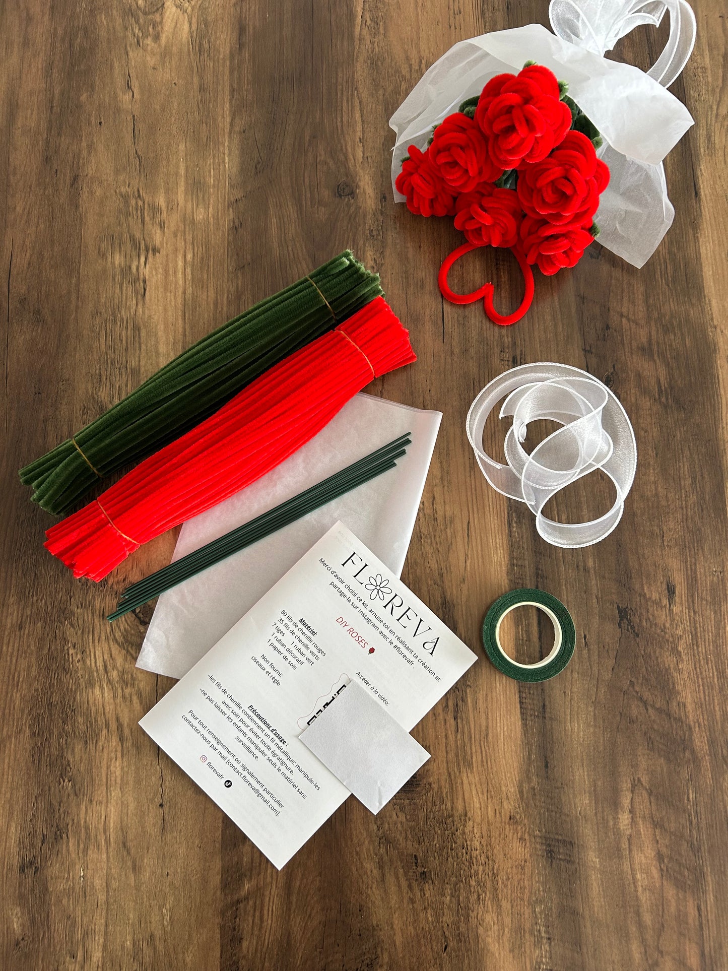 KIT DIY Roses éternelles 🌹