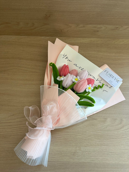 Bouquet de six Tulipes