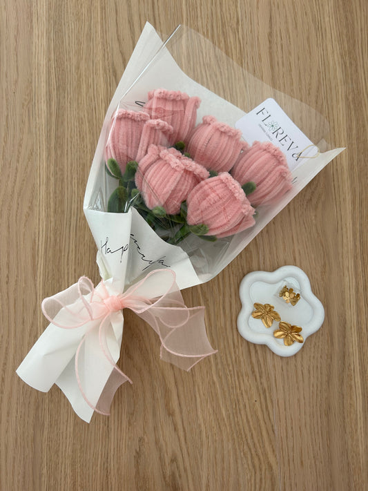 Bouquet de six Roses