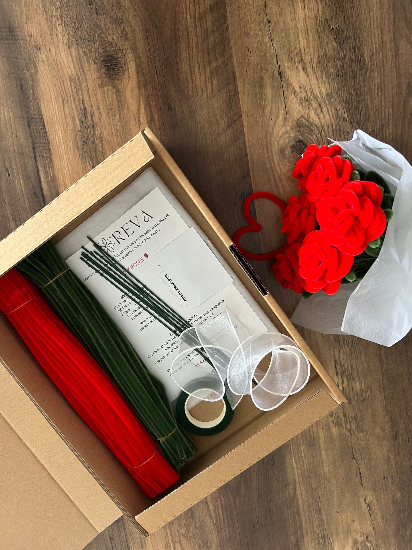 KIT DIY Roses éternelles 🌹